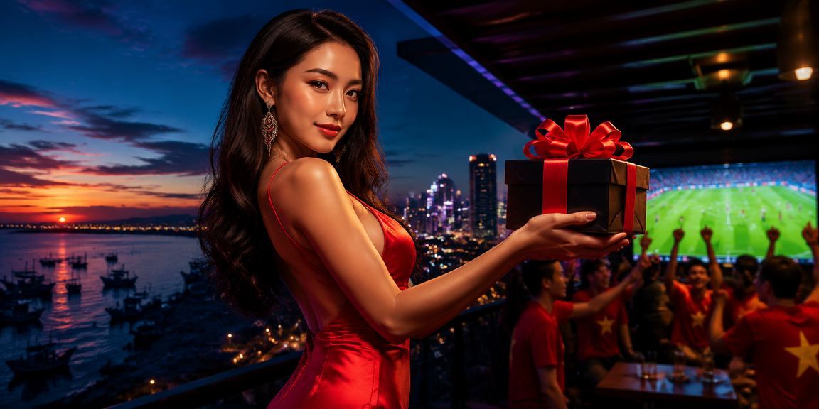 Người dùng truy cập ưu đãi cá cược tại bãi biển Mũi Né qua điện thoại
